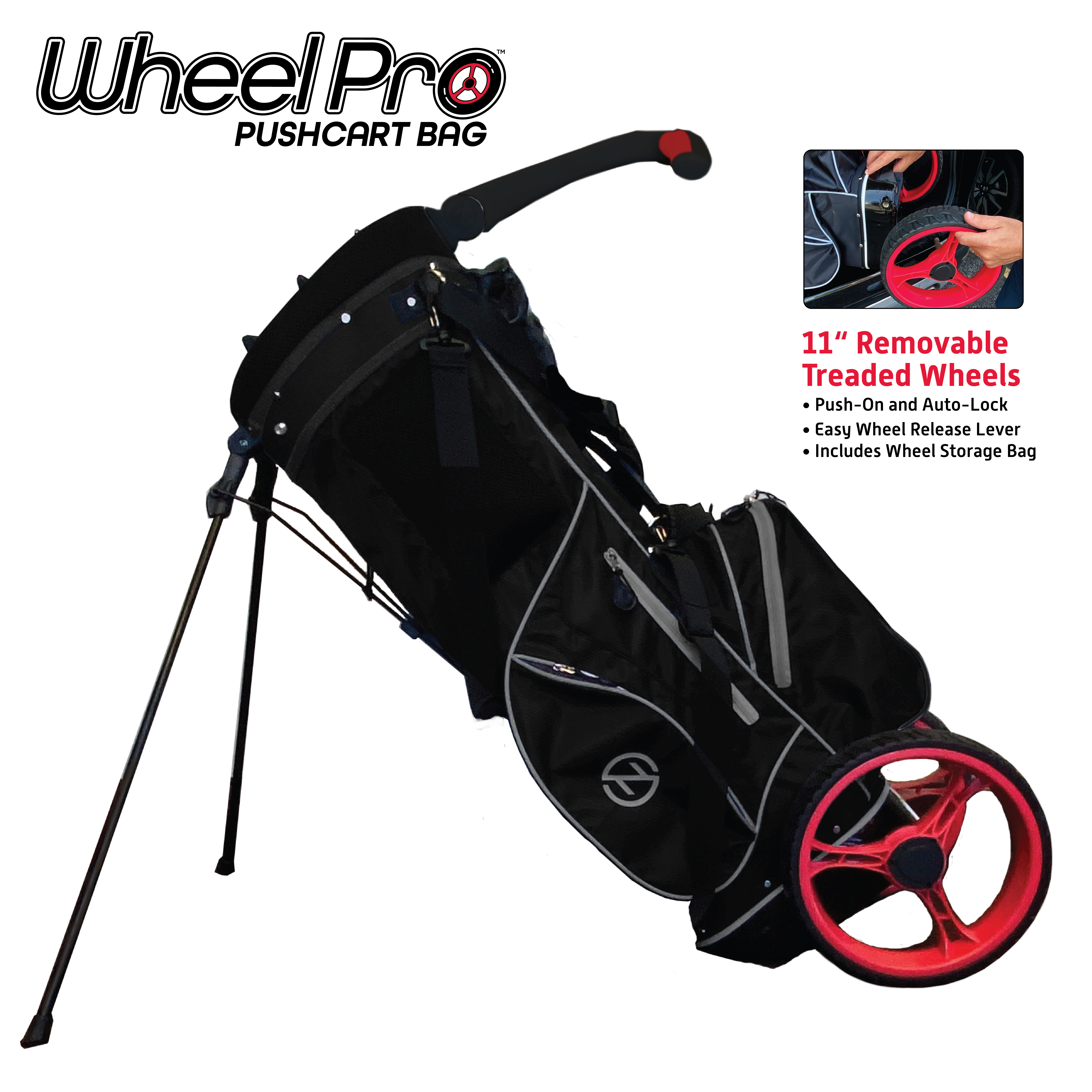 Wheel Pro Push Cart Bag Offer